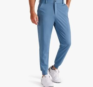 Libin Men's 4-Way Stretch Golf Joggers with Pockets